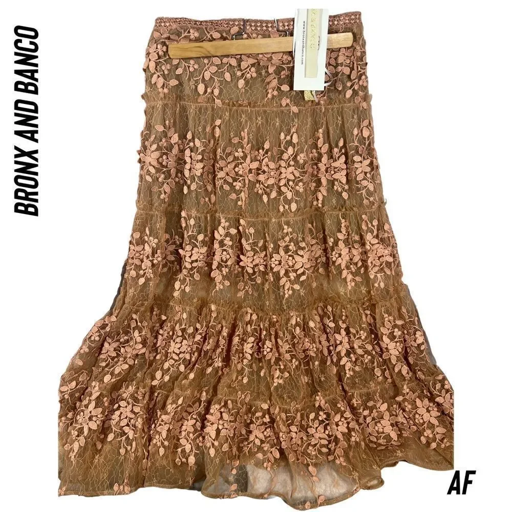 BRONX AND BANCO MEGAN TWO PIECE SET IN DESERT ROSE NUDE NWT 6 medium